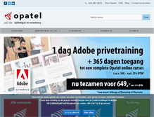 Tablet Screenshot of opatel.nl